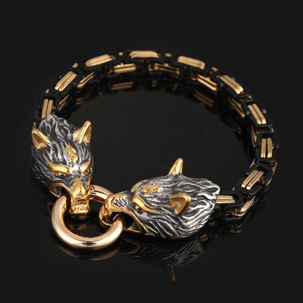 PENDRA Wolf Gold Bracelet