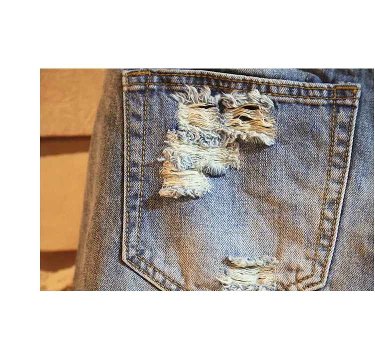 PENDRA Wholesale Ripped Hole Shorts