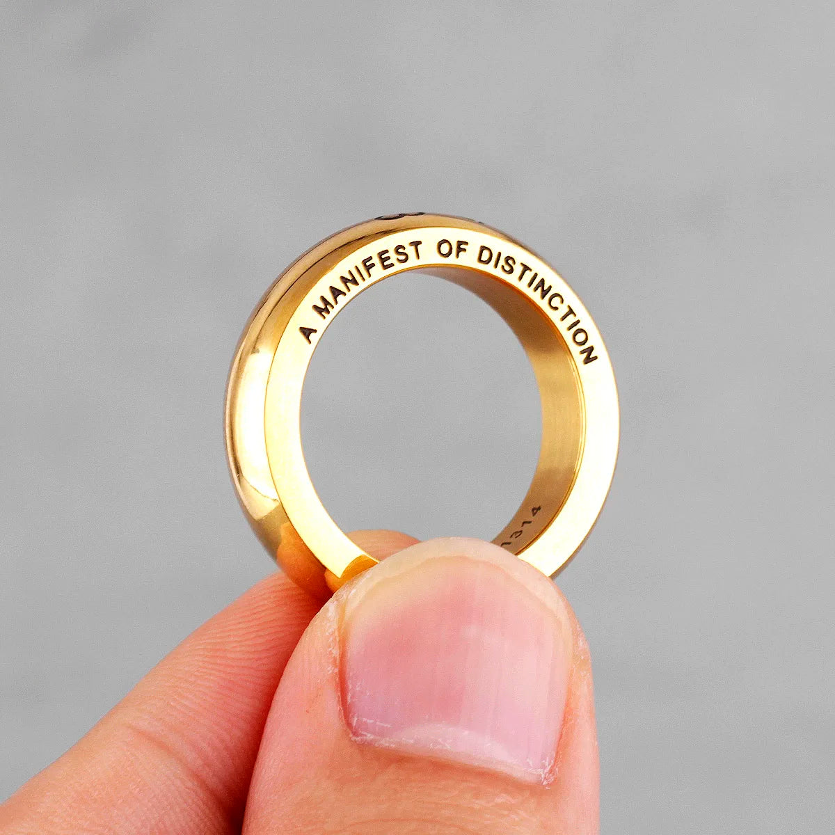 PENDRA Couple Lovers Wedding Steel Ring