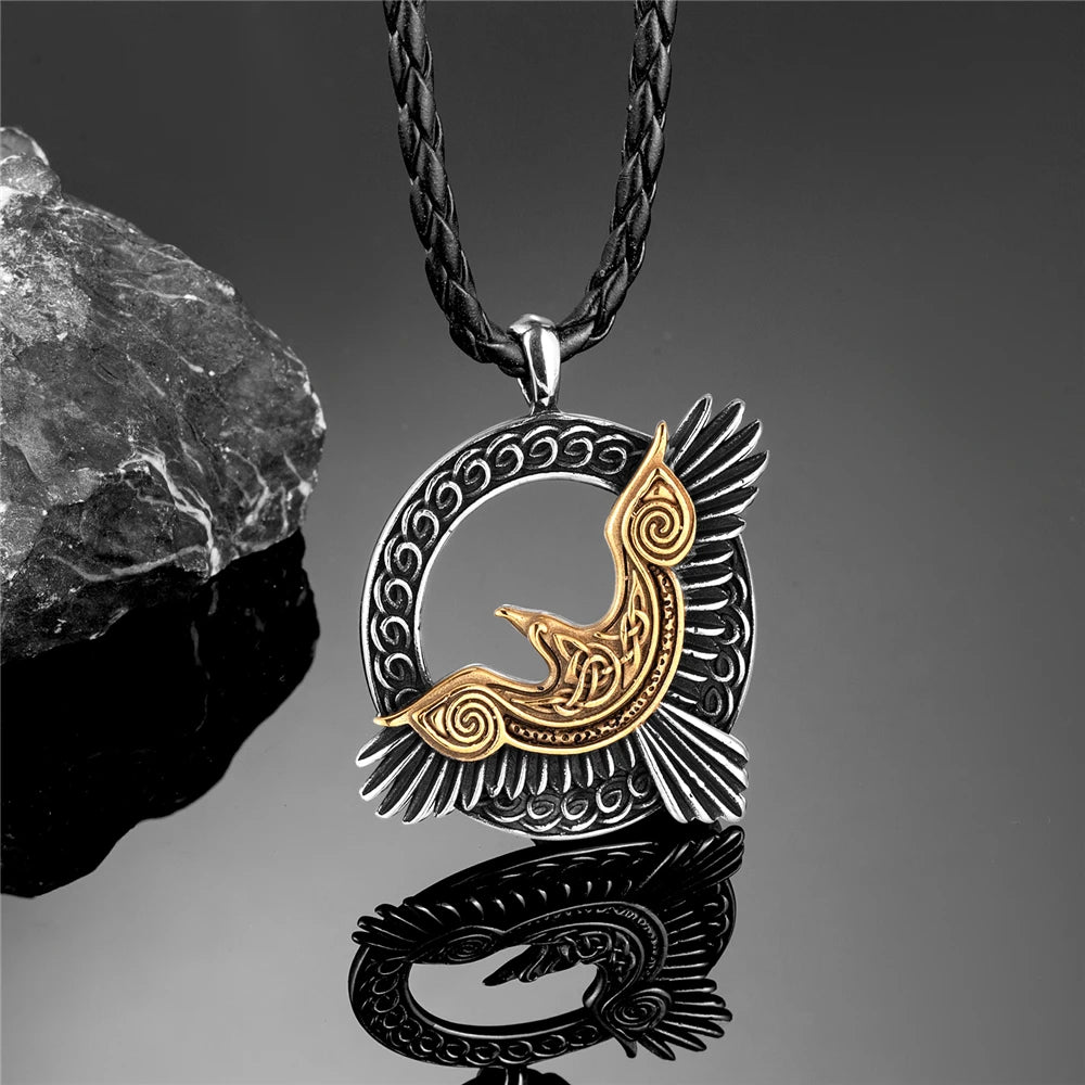 PENDRA Eagle Gold Necklace