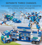 PENDRA 8in1 Police Command Building Set