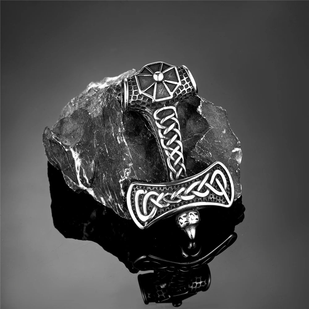 PENDRA Rune Gold Cross Necklace