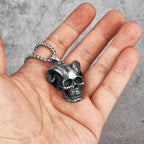 PENDRA Xanmire Skull Motif Necklace