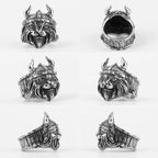 PENDRA Pirate Hat Cat Steel Ring