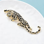PENDRA Luxe Enamel Leopard Brooch