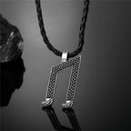PENDRA Leather Norse Necklace