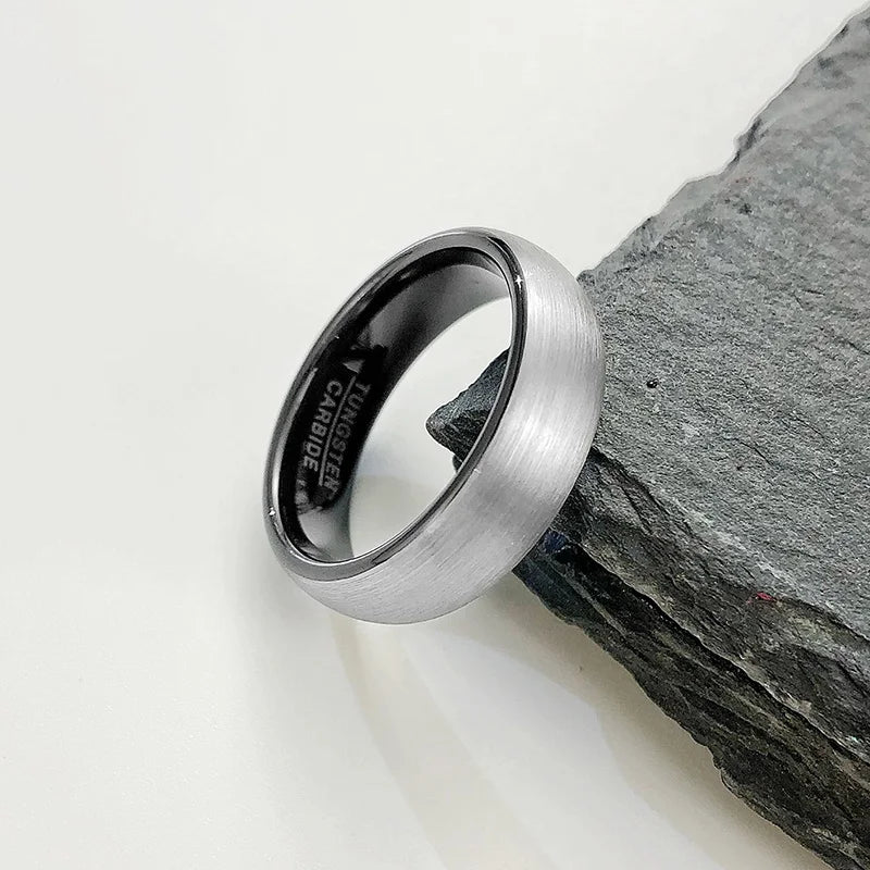 PENDRA Ravmire Tungsten Band Ring