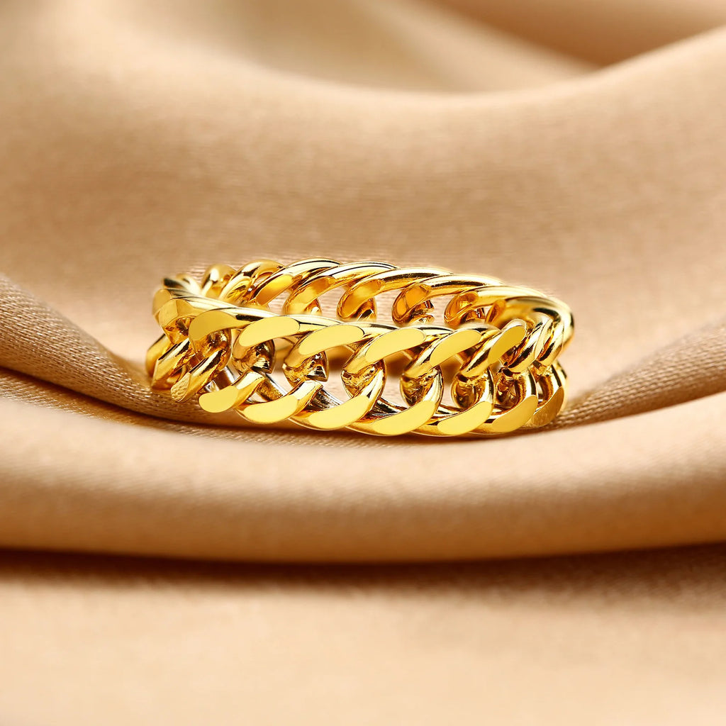 PENDRA LINK Miami Thick Steel Ring