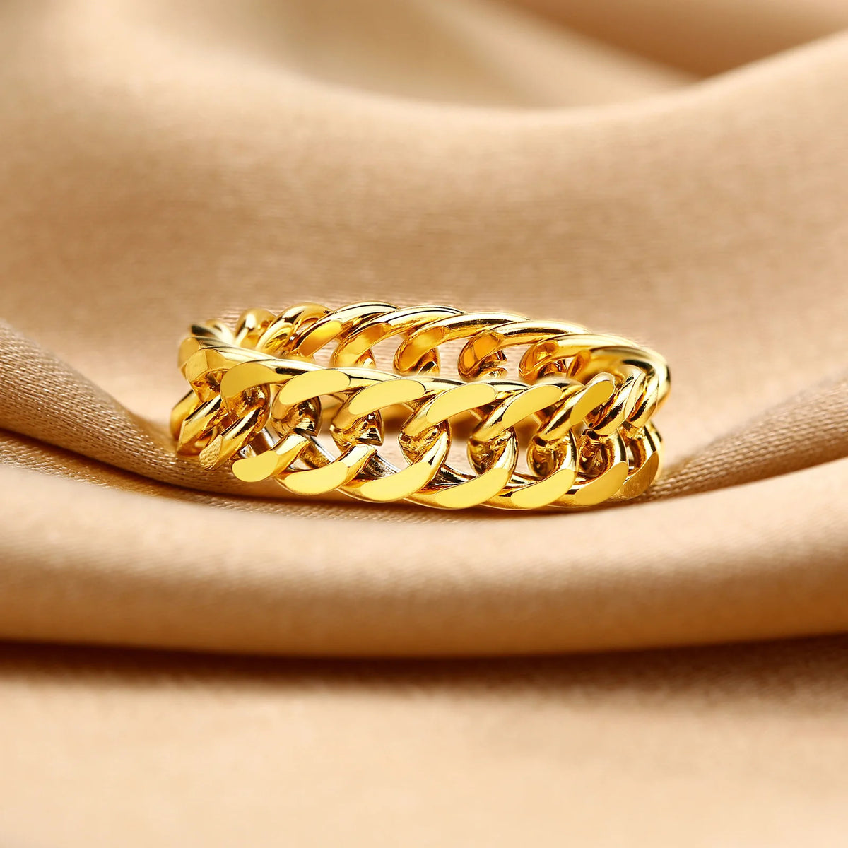 PENDRA LINK Miami Thick Steel Ring