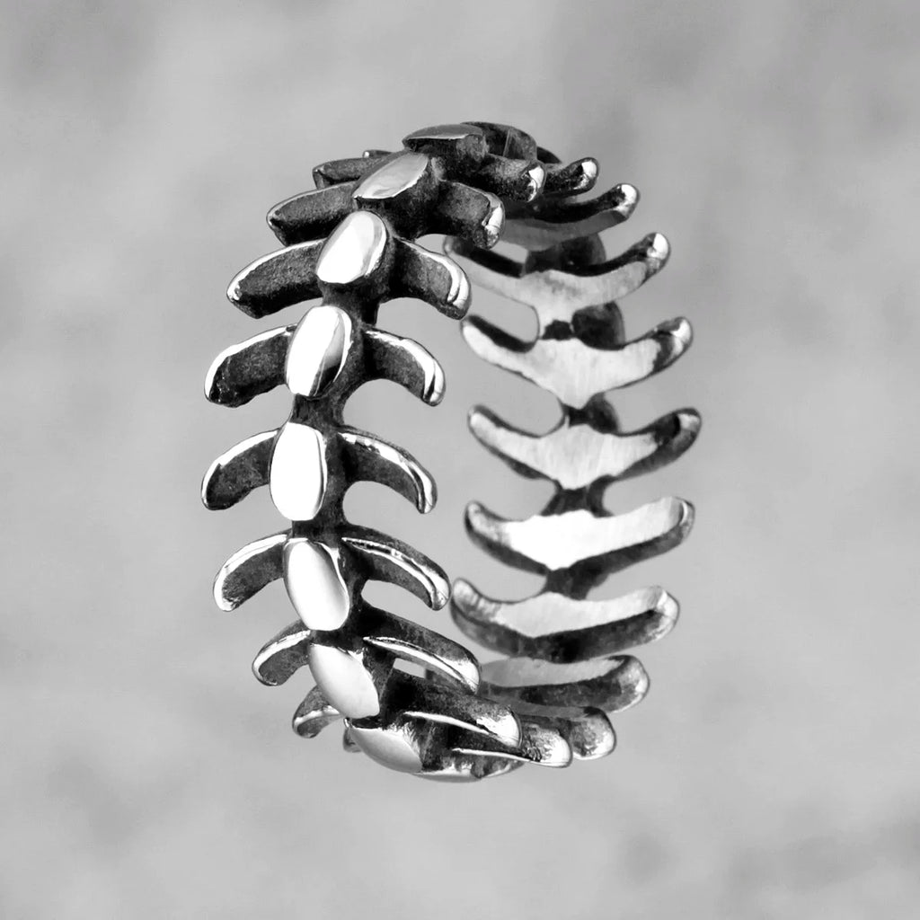 PENDRA Fish Bones Keel Steel Ring