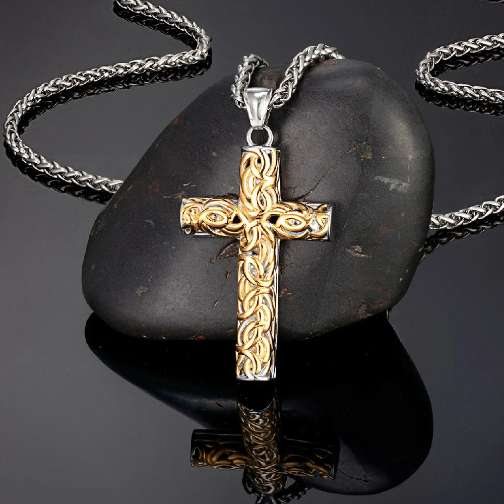 PENDRA Cross Gold Necklace