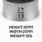 PENDRA Lovers Couple Wedding Steel Ring