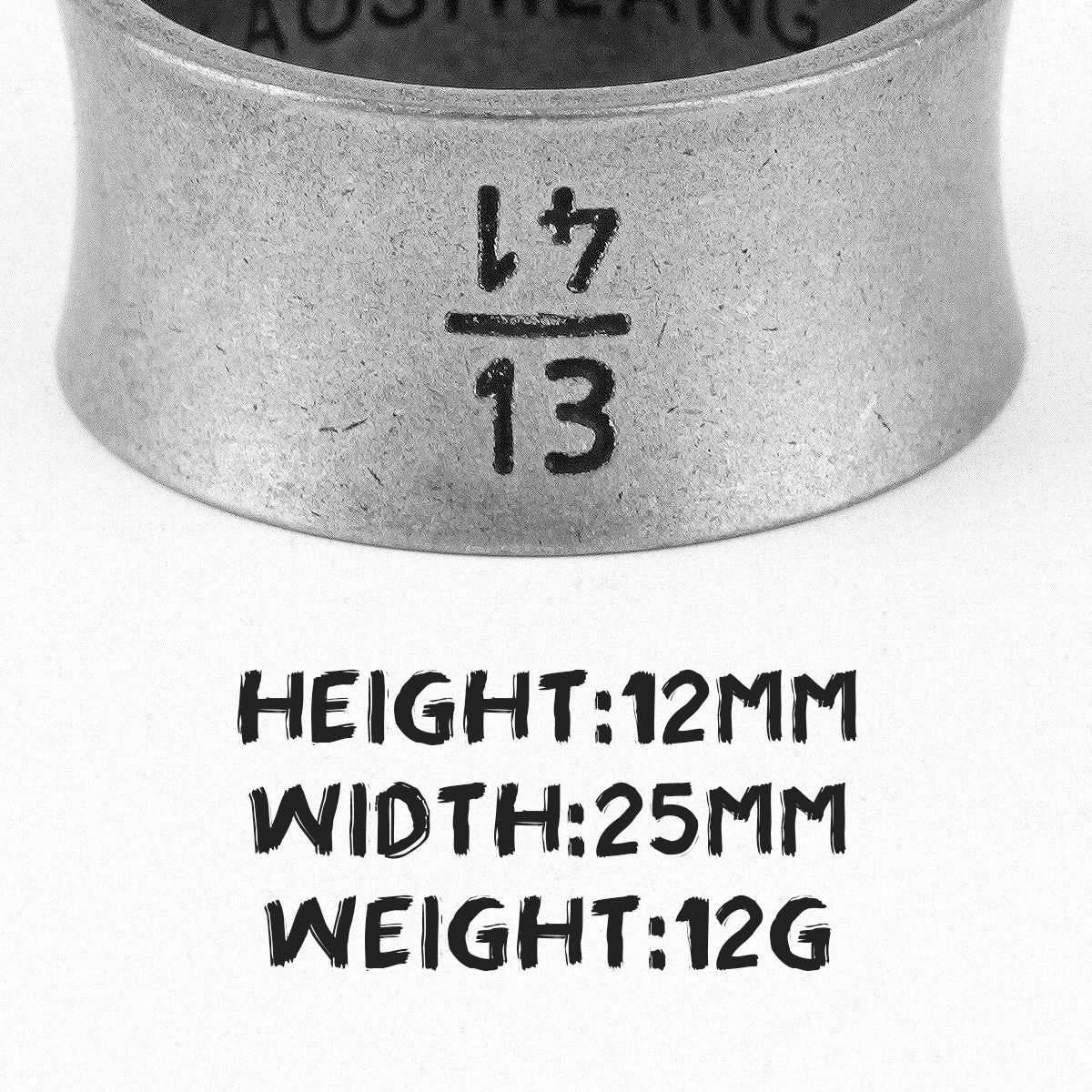 PENDRA Lovers Couple Wedding Steel Ring