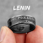 PENDRA Commemorate Lenin Boyfriend Steel Ring