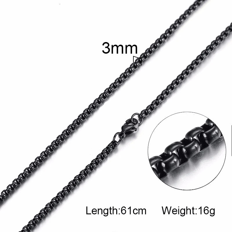 PENDRA Link 3Mm Chain Necklace