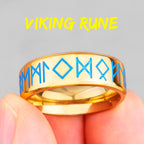 PENDRA Viking Rune Spin Ring