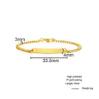 PENDRA Plate Tag Bracelet
