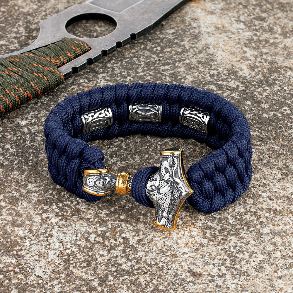 PENDRA Rune Hammer Bracelet