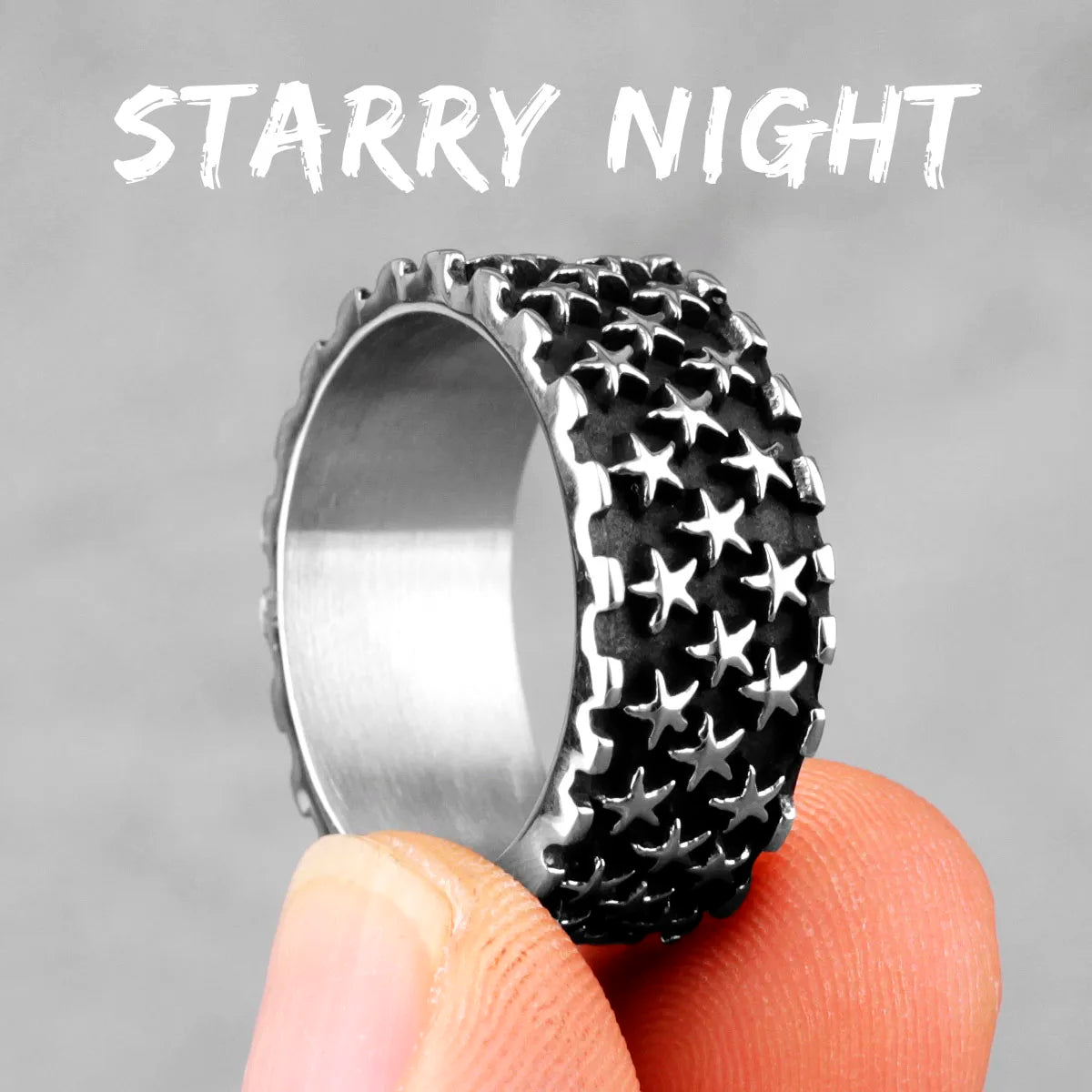 PENDRA Starry Night Star Ring