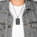 PENDRA Chinese Dragon Good Steel Necklace