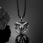 PENDRA Vegvisir Norse Steel Necklace