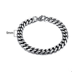 PENDRA Cuban Curb Thin Bracelet