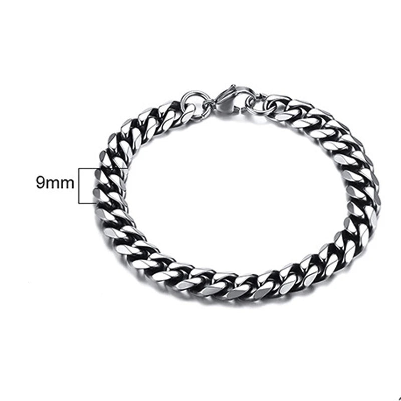 PENDRA Cuban Curb Thin Bracelet