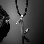 PENDRA Leather Norse Necklace