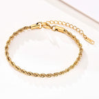 PENDRA Twisted Gold Bracelet