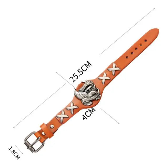 PENDRA Eagle Classic Skull Bracelet