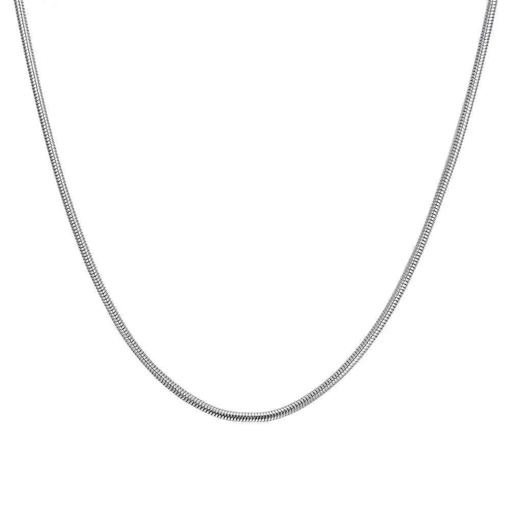 PENDRA Snake Black Necklace