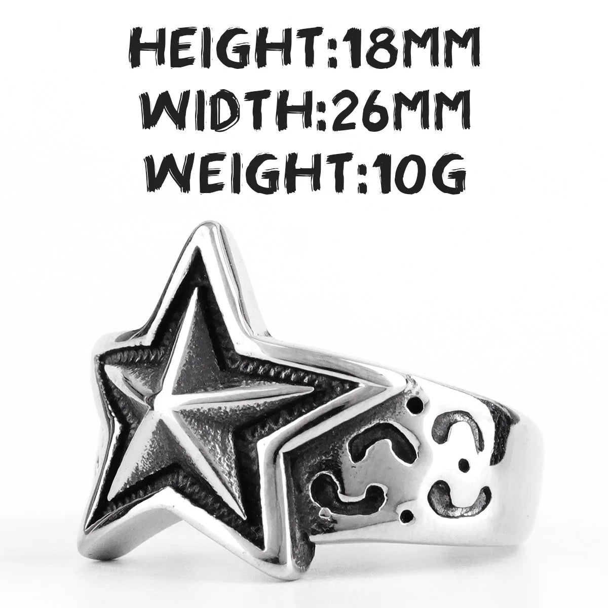 PENDRA Celebrity Super Star Ring