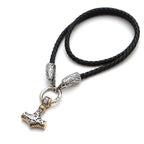 PENDRA Crow Norse Steel Necklace