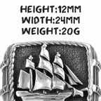 PENDRA Smooth Sailing Good Steel Ring