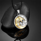 PENDRA Wolf Gold Necklace