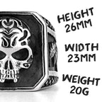 PENDRA Skull Ealge Boyfriend Steel Ring
