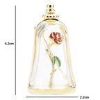PENDRA Rosabella Vintage Palace Enamel Rose Brooch