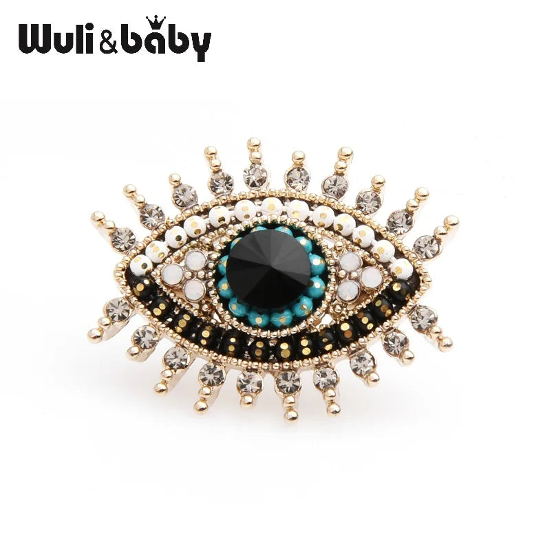 PENDRA Elegant EVIL Eye Brooch
