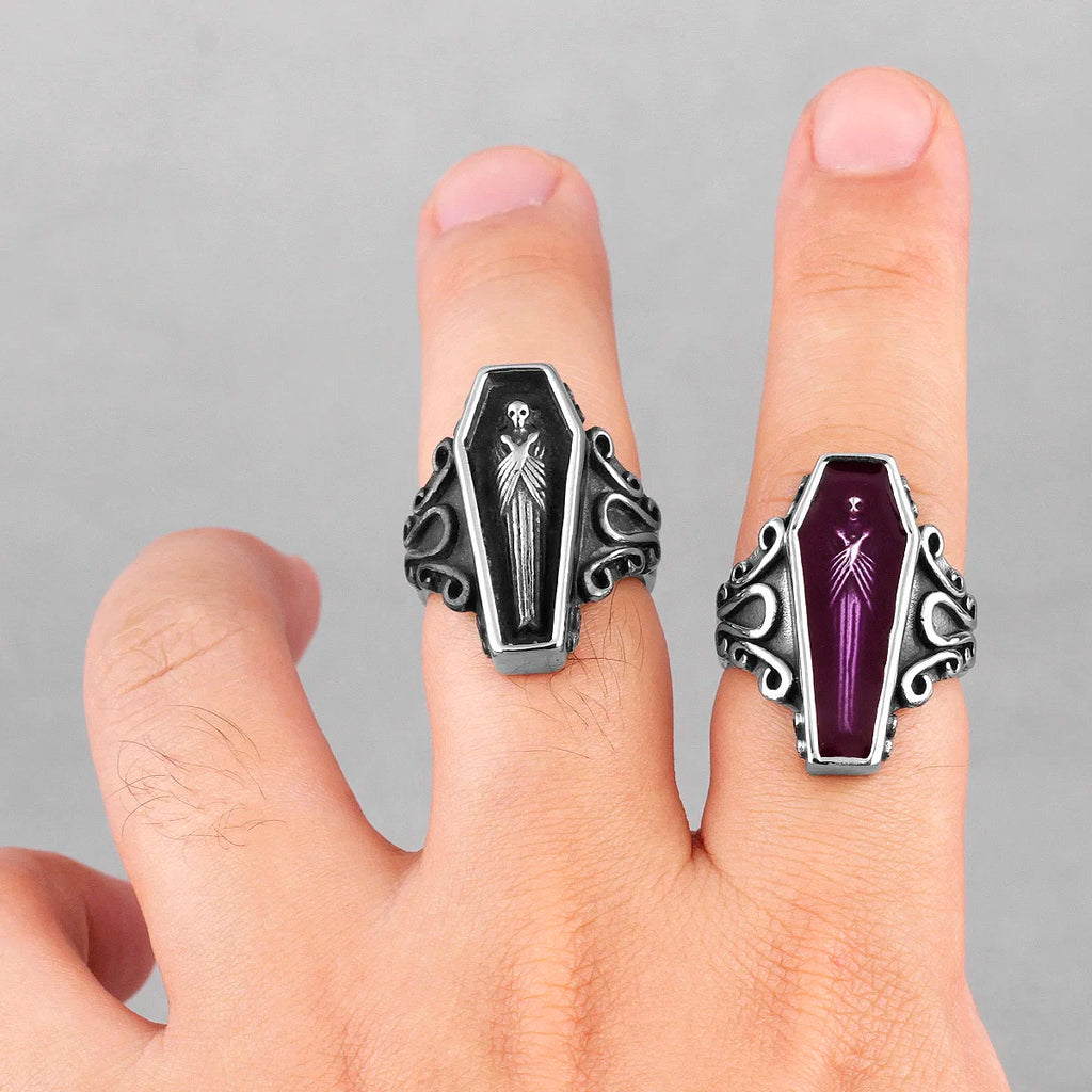 PENDRA Vampire Coffin Ghost Ring