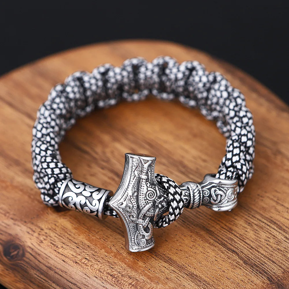 PENDRA Thor Hammer Classic Viking Bracelet