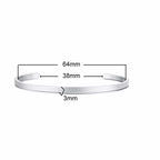 Bangle Bracelet Men, Cuff Bracelets, Stainless Steel Bracelet, Dainty Brazalets, Minimalist Bracelet Jewelry, Cuffs Bangles