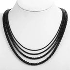 PENDRA Chain Black Necklace