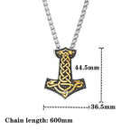 PENDRA Rune Gold Necklace