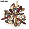 PENDRA Versailles Crystal Palace Flower Brooch