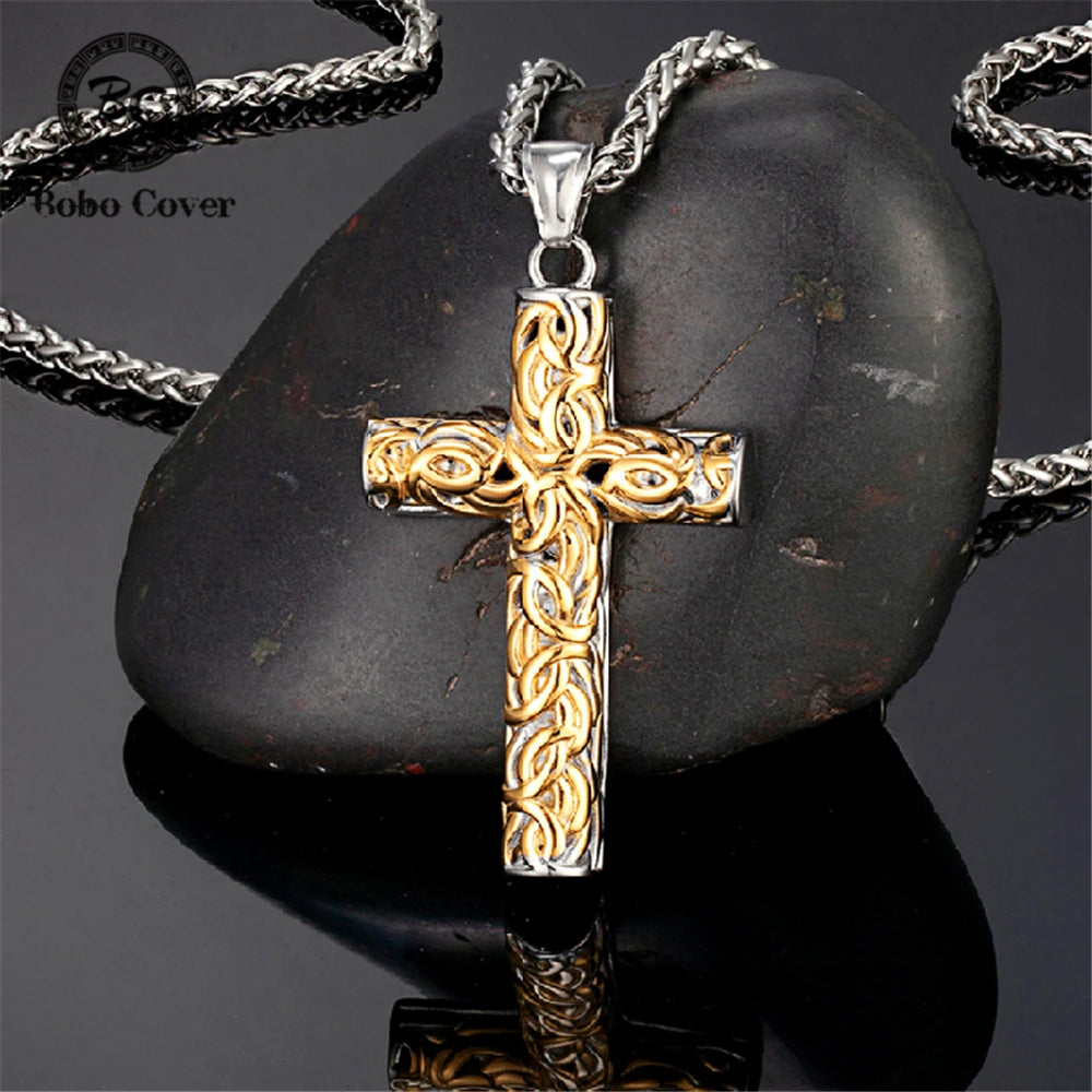 PENDRA Cross Gold Necklace