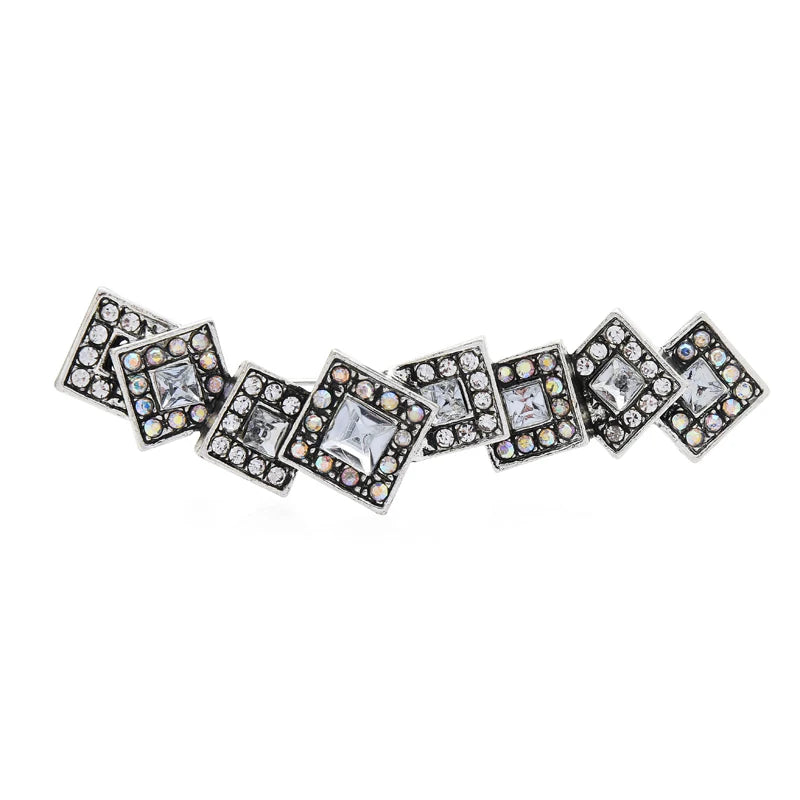 PENDRA Initiala Large Letter Rhinestone Brooch