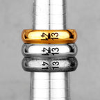 PENDRA Couple Lovers Wedding Steel Ring