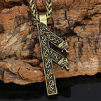 PENDRA Leather Norse Necklace