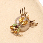 PENDRA Aveline Bird Brooch