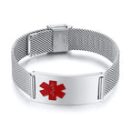 Men Bracelet Timeless Nature Of Mesh Watch Bands Bracelet Stainless Steel Classic Wristband Adjustable Personalized Custom
